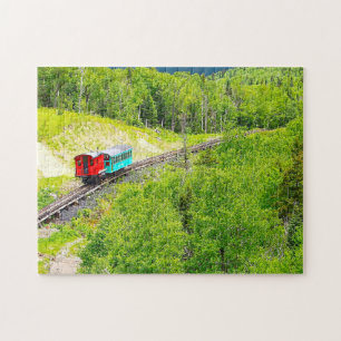 Puzzle Tren de engranajes Washington Mountain New Hampshi