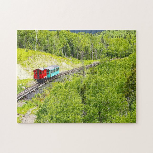 Puzzle Tren de engranajes Washington Mountain New Hampshi (Horizontal)