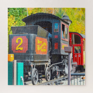 Puzzle Tren de engranajes Washington Mountain New Hampshi
