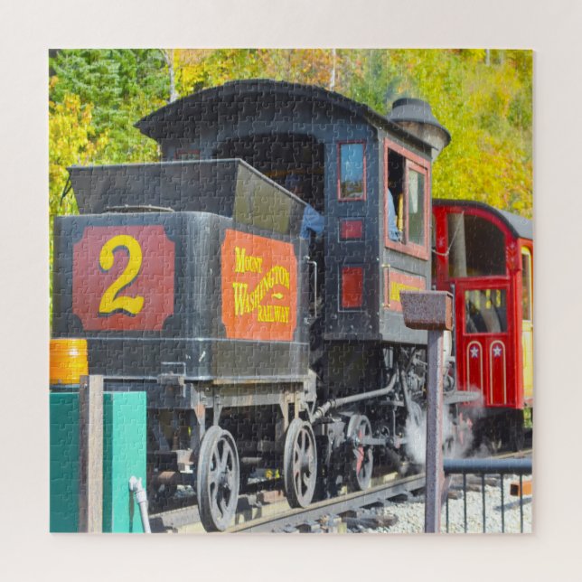 Puzzle Tren de engranajes Washington Mountain New Hampshi (Vertical)