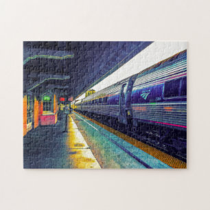 Puzzle Tren de la tarde