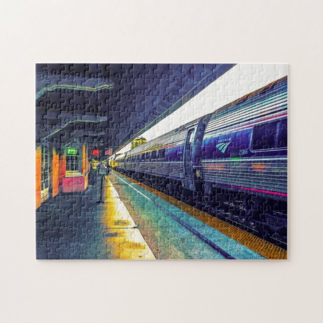 Puzzle Tren de la tarde (Horizontal)