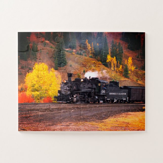 Puzzle Tren de vapor en Silverton USA (Horizontal)