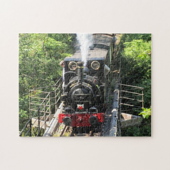 Puzzle Tren de vapor galés (Horizontal)