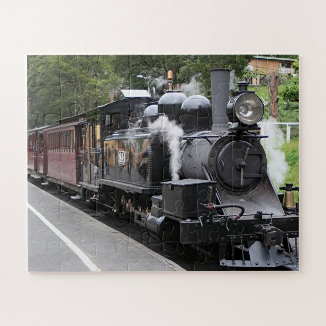 Puzzle Tren de Vapor Puffing Billy, Australia (Horizontal)