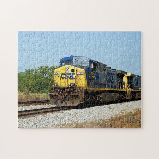 Puzzle Tren Diesel CSX (Horizontal)