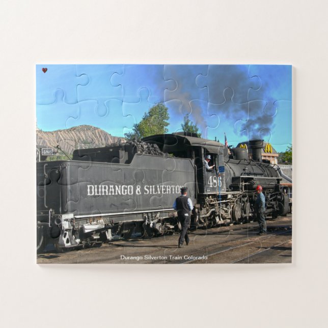 Puzzle Tren Durango Silverton Colorado (Horizontal)