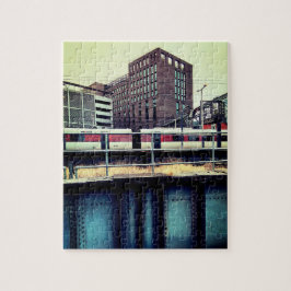 Puzzle Tren , en la estación de Leeds.