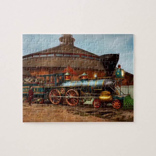 Puzzle Tren - Guerra de Secesión - General Haupt 1863 (Horizontal)