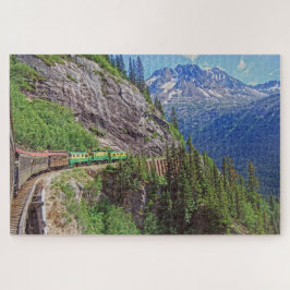 Puzzle Tren histórico del Yukón, Canadá