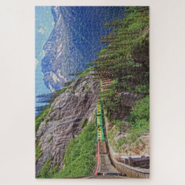 Puzzle Tren histórico del Yukón, Canadá