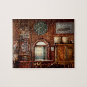 Puzzle Tren - Oficina - La ventanilla de los tomadores de