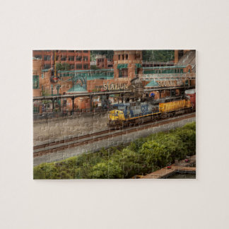 Puzzle Tren - Pittsburg, PA - Plaza de la Estación