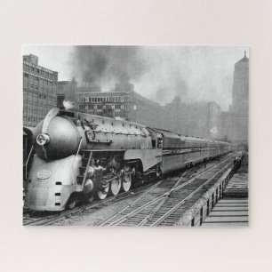 Puzzle Tren simplificado del siglo XX c 1938
