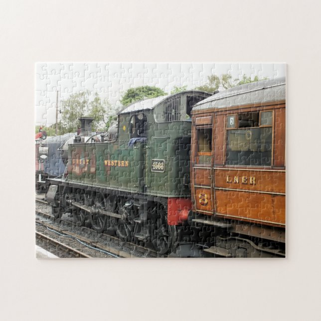 PUZZLE TRENES DE VAPOR (Horizontal)