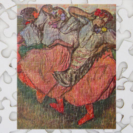 Puzzle Tres bailarinas rusas de Edgar Degas