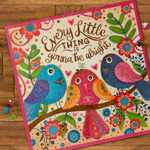 Puzzle Tres Birds Divertido Cute Suscriptor Collab