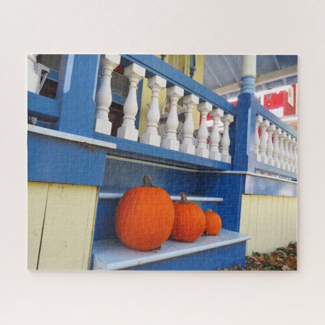 Puzzle Tres calabazas en un paso - Viñedo de Martha (Horizontal)