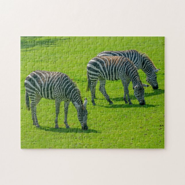 Puzzle Tres Cebras (Horizontal)