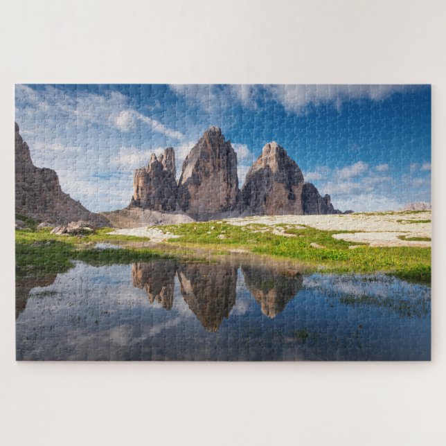 Puzzle Tres Cimas de Lavaredo/Drei Zinnen montaña dolomit (Horizontal)