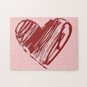 Puzzle Tres corazones