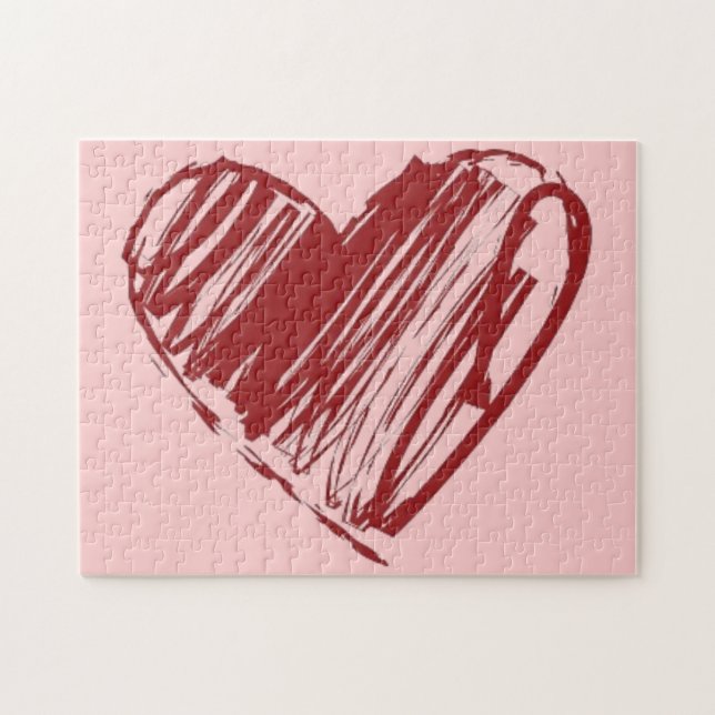 Puzzle Tres corazones (Horizontal)