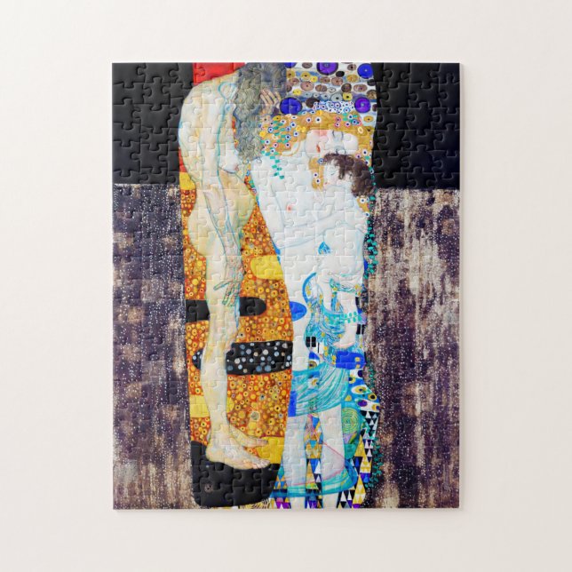 Puzzle Tres Edades de Vida, Gustav Klimt (Vertical)
