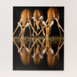 Puzzle Tres impalas beben juntos por la noche<br><div class="desc">África,  África Oriental,  Kenia,  Gran Valle del Rift,  Conservación de Olkirimatian,  impala,  Aepyceros melampus.  Tres impalas beben juntos por la noche.</div>