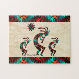 Puzzle Tres Kokopelli del Sudoeste