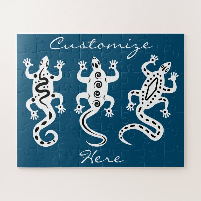 Puzzle Tres Lizards Thunder_Cove Estilo Suroeste (Horizontal)