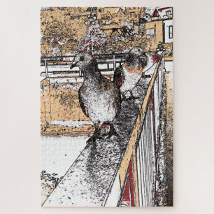 Puzzle Tres palomas