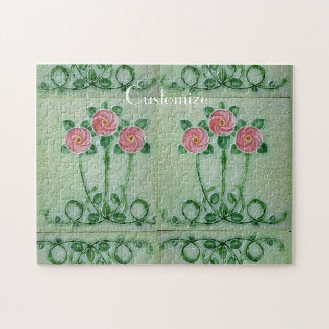 Puzzle Tres rosas rosadas Thunder_Cove (Horizontal)