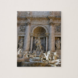 Puzzle Trevi pozo en Roma - Italia