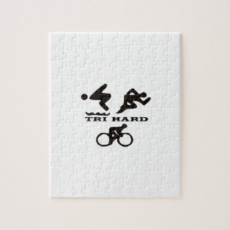 Puzzle Tri regalos duros ropa y accesorios del Triathlon