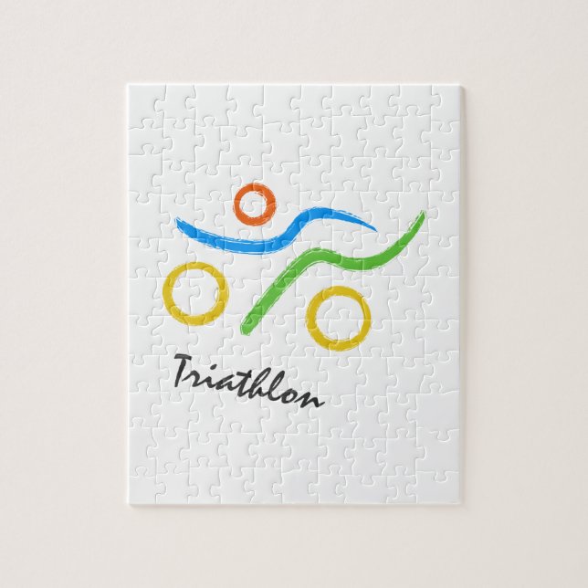 Puzzle Triathlon logo (Vertical)