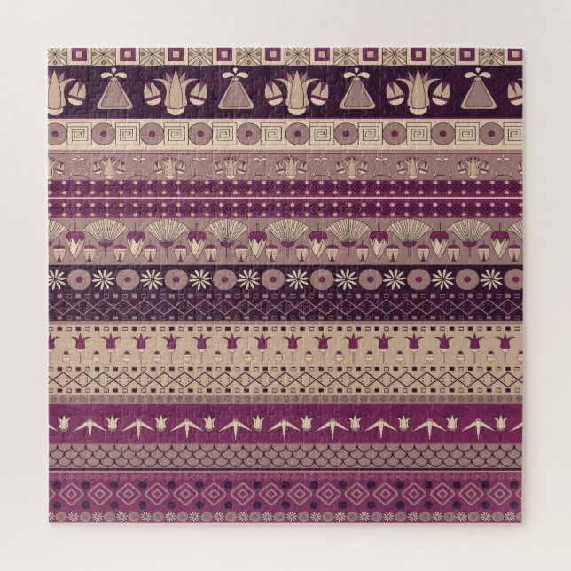 Puzzle Tribal egipcio: Antiguo sin mar (Vertical)