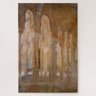 Puzzle Tribunal de los Leones, Alhambra (por Henri Regnau