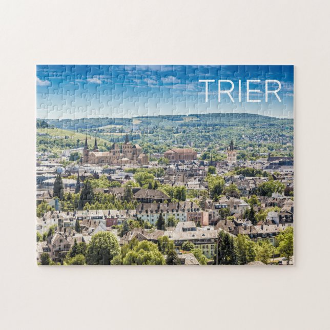 Puzzle Trier Cityscape Panorama Moselle Germany Souvenir (Horizontal)