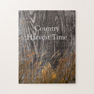 Puzzle Trigo De Prairie A Bordo De Barn