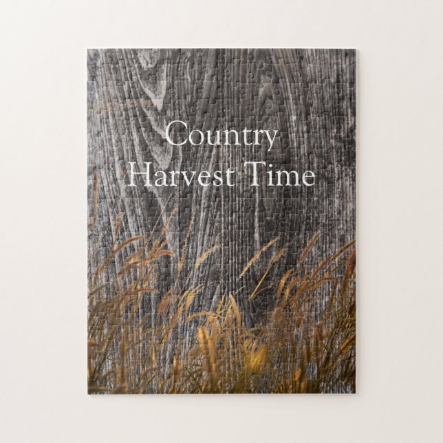 Puzzle Trigo De Prairie A Bordo De Barn (Vertical)