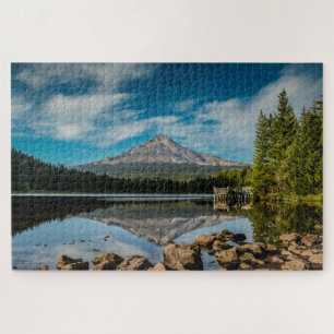 Puzzle Trillium Lake Mount Hood Oregon