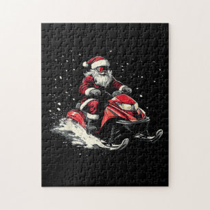 Puzzle Trineo Motorizado de Motos de Nieve Divertido Navi