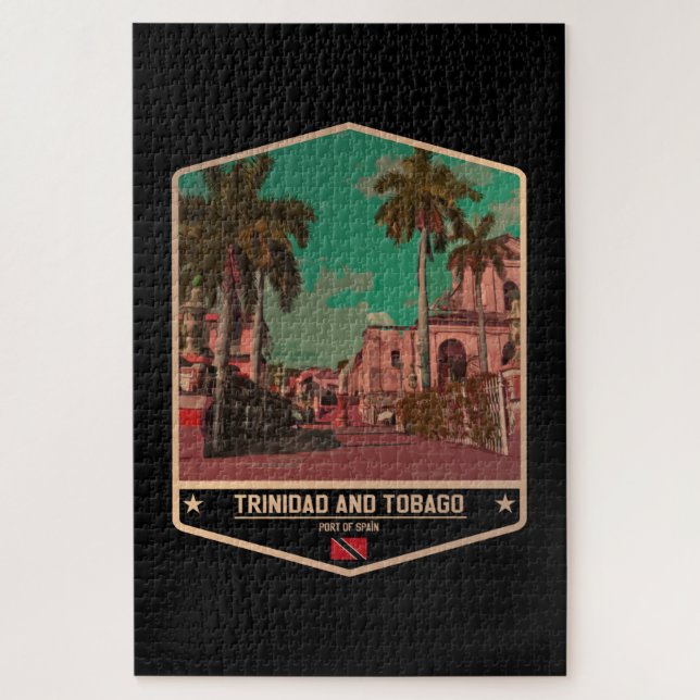 Puzzle Trinidad y Tabago (Vertical)