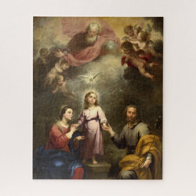 Puzzle Trinidades celestiales y terrenales de Murillo (Vertical)