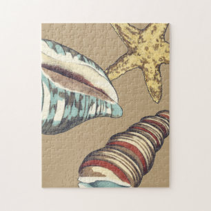 Puzzle Trío Shell en Khaki