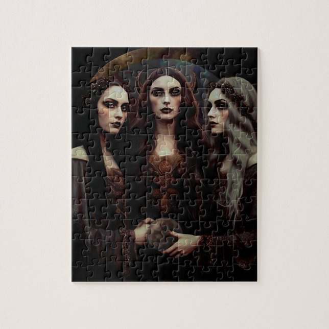 Puzzle Triple diosa de la luna (Vertical)