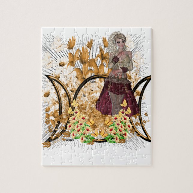 Puzzle Triple serie lunar en Milla Of Wind (Vertical)