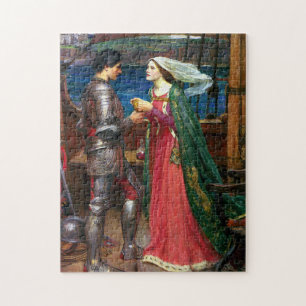 Puzzle Tristán e Isolda, c. 1916 por John Waterhouse
