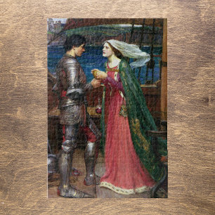 Puzzle Tristán y el aislamiento de John William Waterhous
