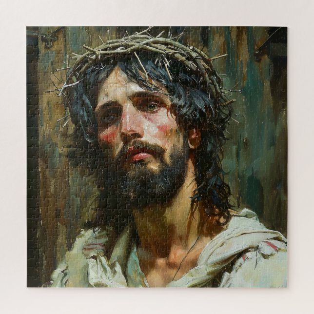 Puzzle Triste Jesús en la Corona (Vertical)